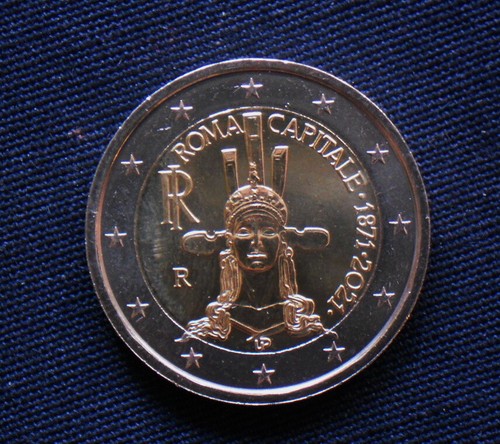 2021 italy bimetallic coin - 2021,
