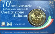 2 euro coins Italia 70