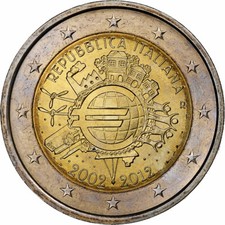 [#1163022] Italy, 2 Euro, 10